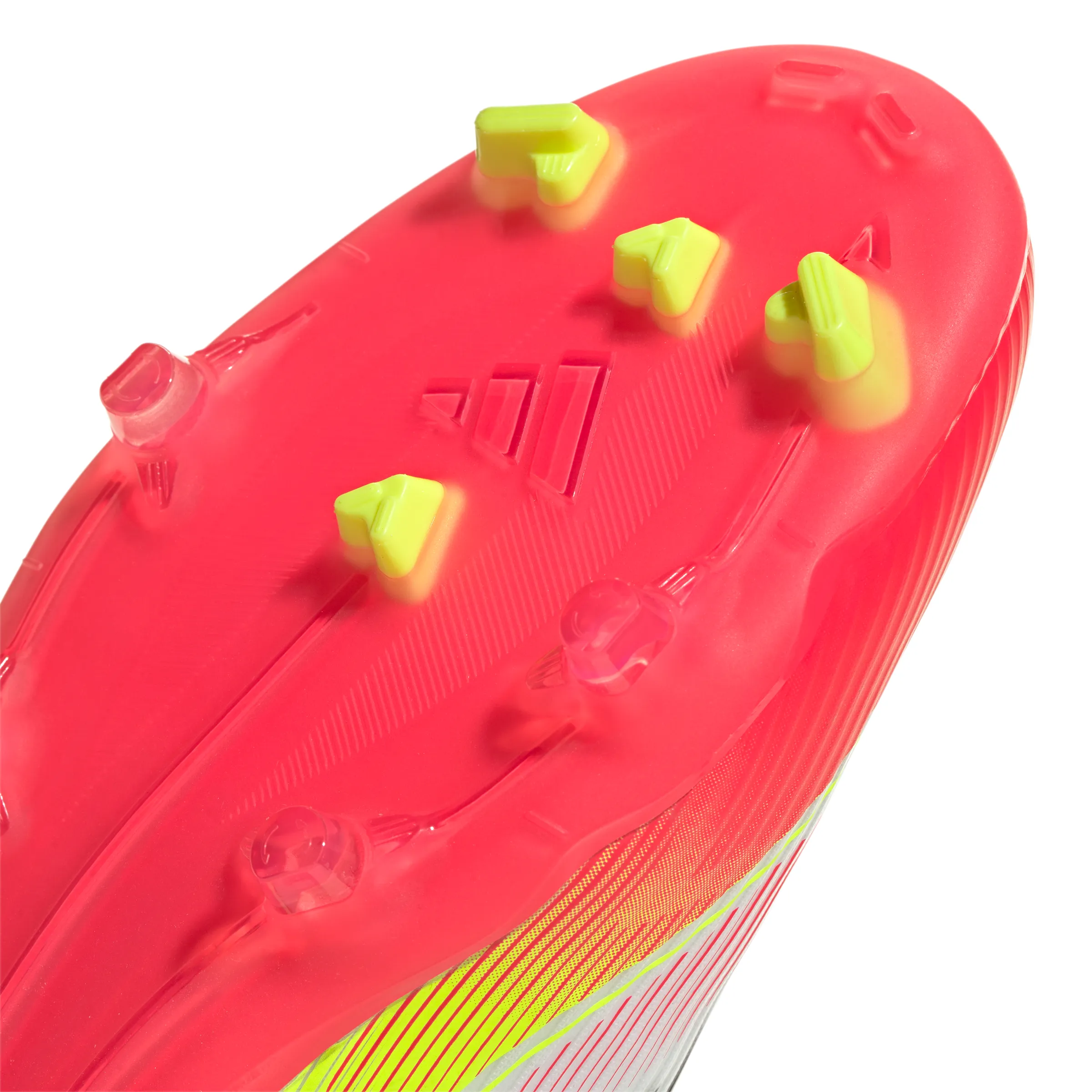 adidas F50 League FG/MG Firm Ground - ftwr white/core black/solar yellow