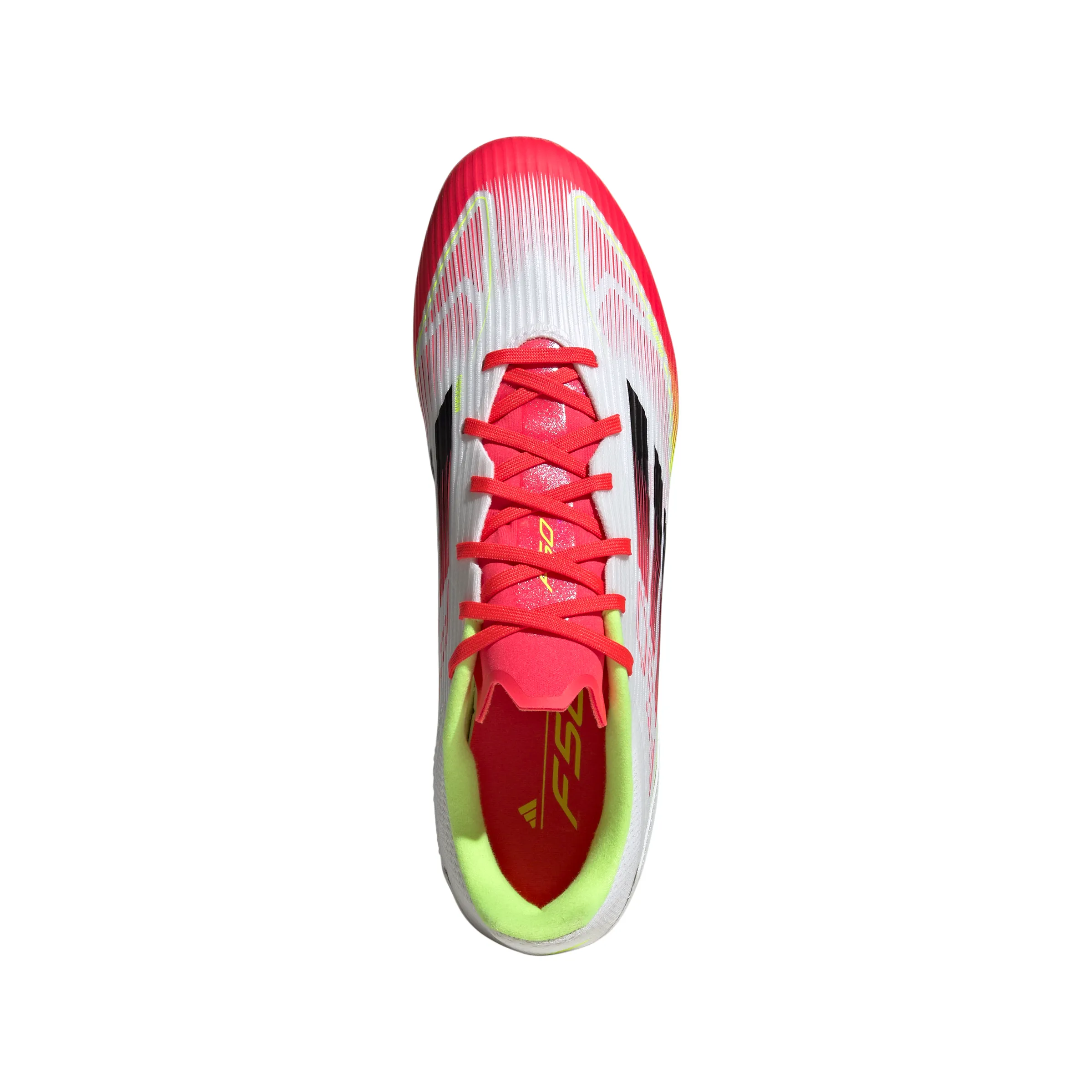 adidas F50 League FG/MG Firm Ground - ftwr white/core black/solar yellow