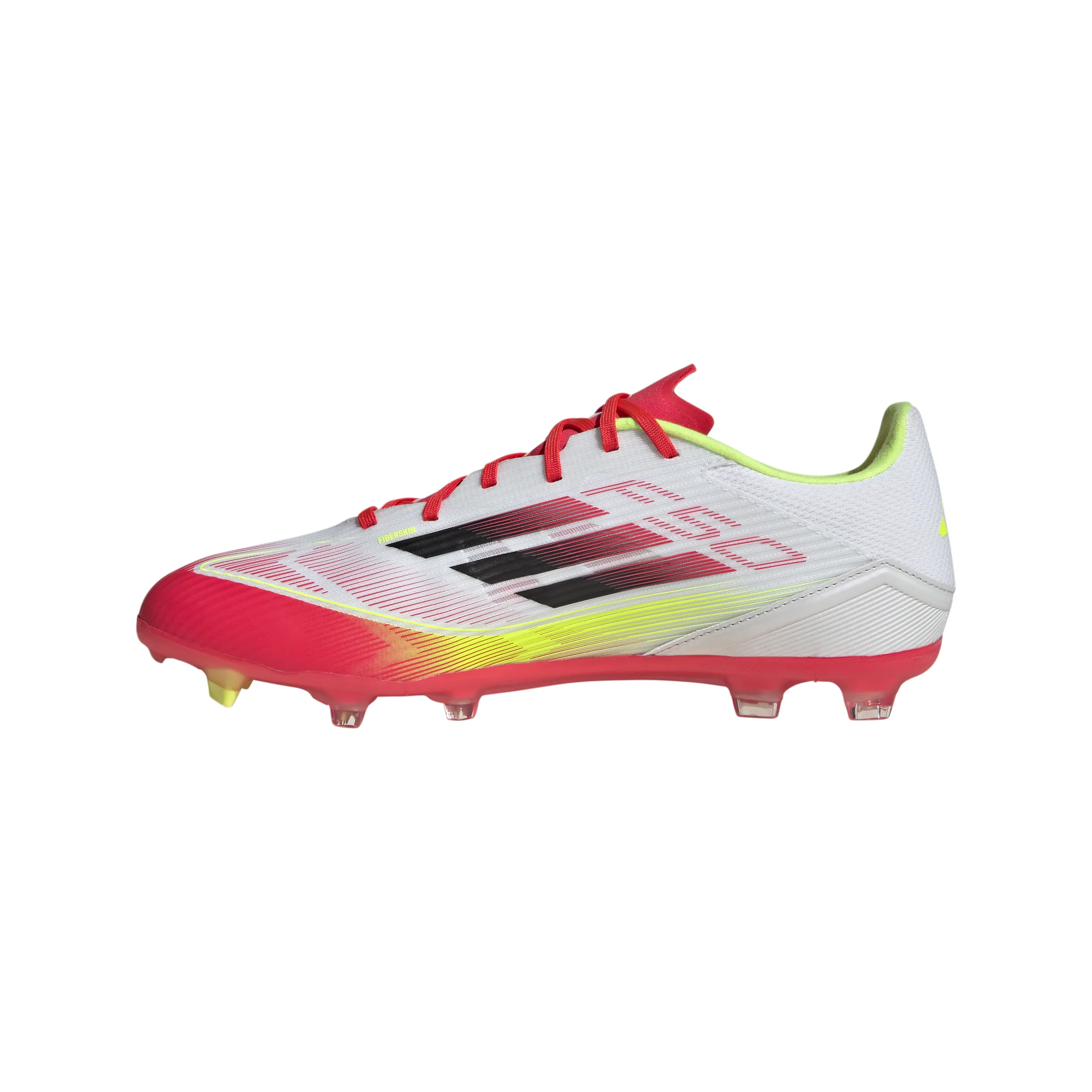 adidas F50 League FG/MG Firm Ground - ftwr white/core black/solar yellow