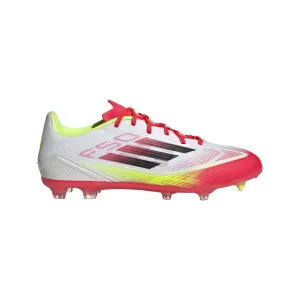 adidas F50 League FG/MG Firm Ground - ftwr white/core black/solar yellow