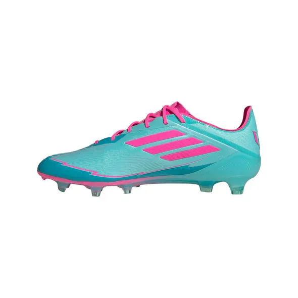 adidas F50 Messi Elite FG Firm Ground - flash aqua/lucid pink/lucid cyan