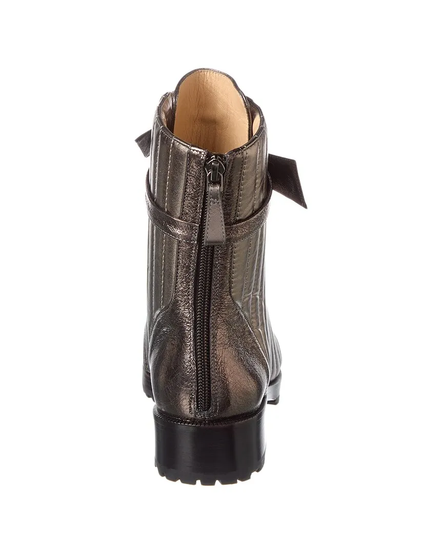 Alexandre Birman Clarita Quilted Leather Combat Boot