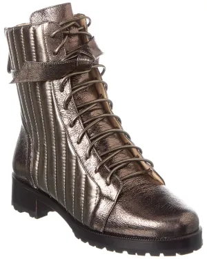 Alexandre Birman Clarita Quilted Leather Combat Boot