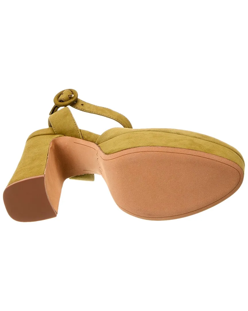 Alexandre Birman Vita 120 Suede Platform Sandal