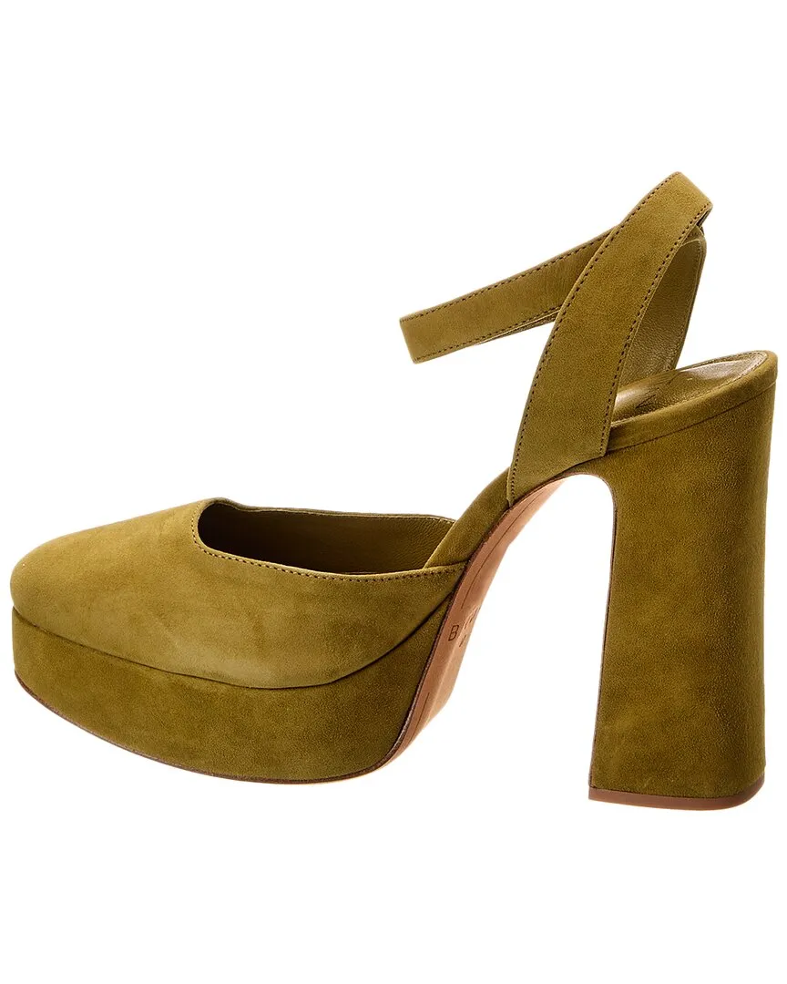 Alexandre Birman Vita 120 Suede Platform Sandal