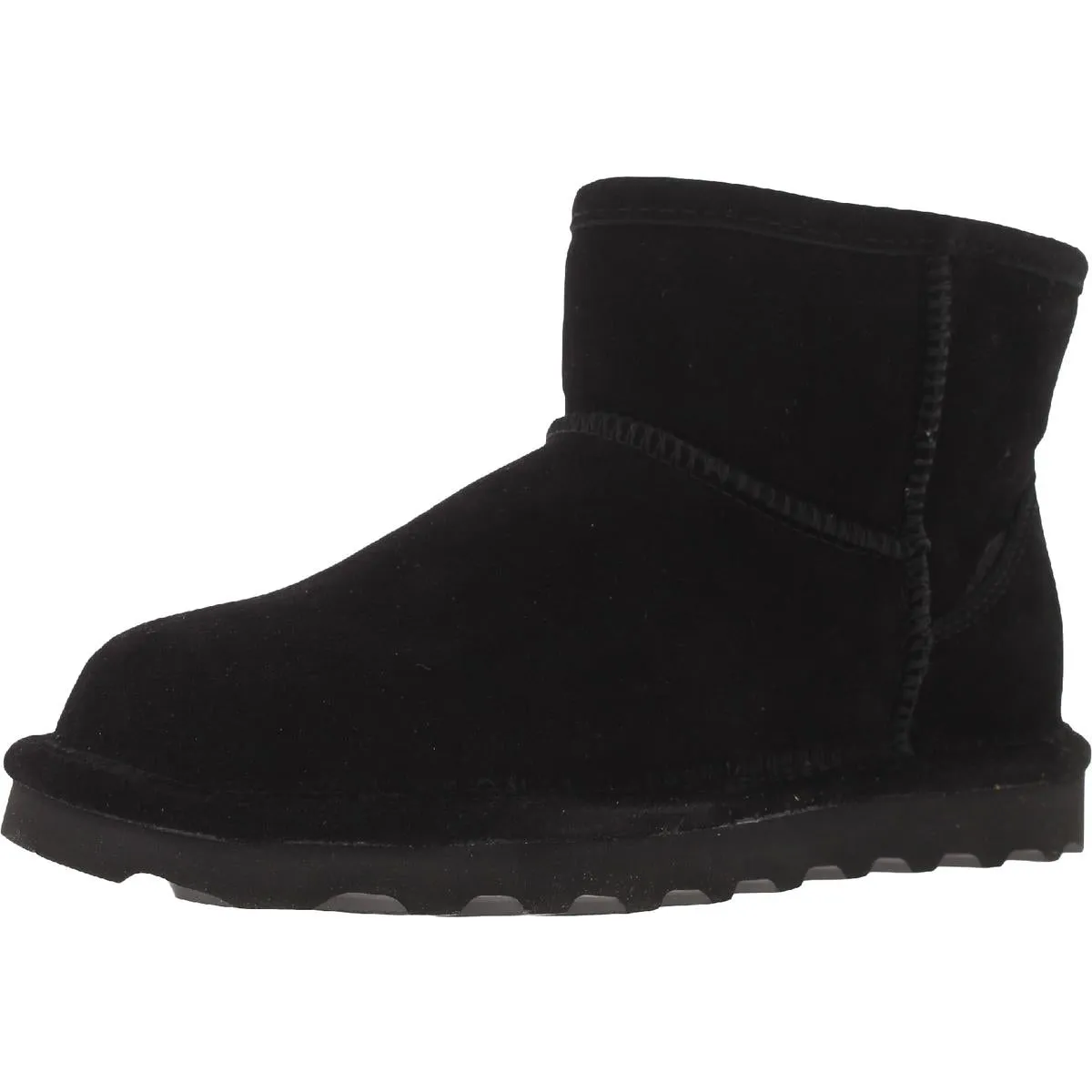 Alyssa Womens Suede Pull On Winter & Snow Boots