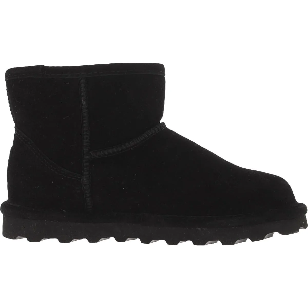 Alyssa Womens Suede Pull On Winter & Snow Boots