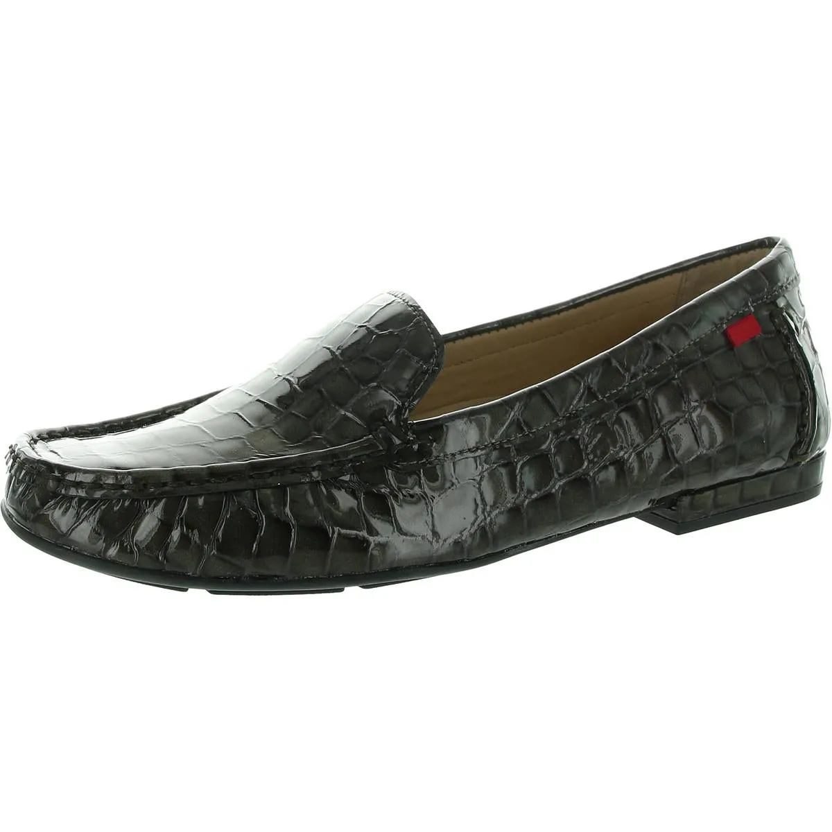 Amsteram Ave Womens Leather Slip On Loafers