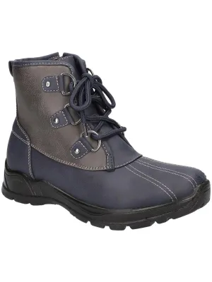 Arctic Womens Faux Leather Cold Weather Winter & Snow Boots