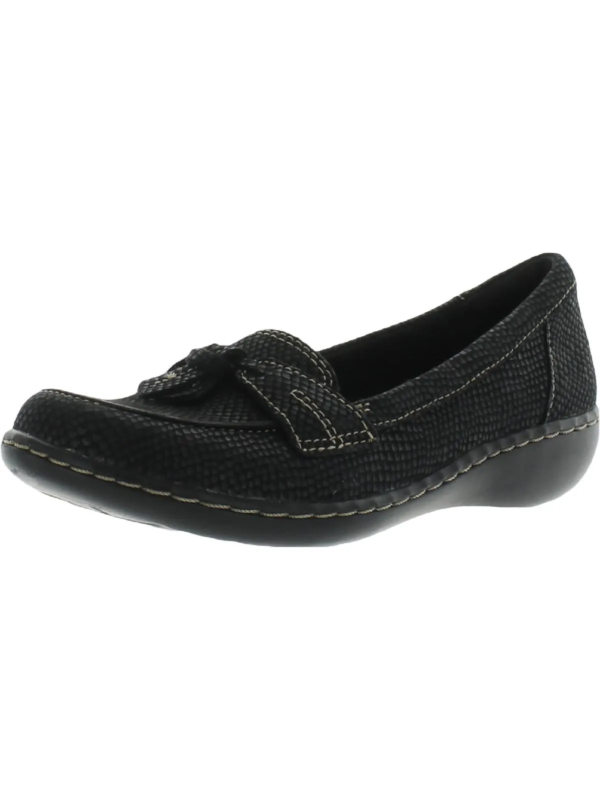 Ashland Bubble Womens Leather Slip On Loafers