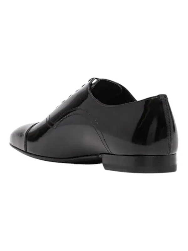 Bally Payton 6238025 Men's Black Calf Patent Leather Oxford
