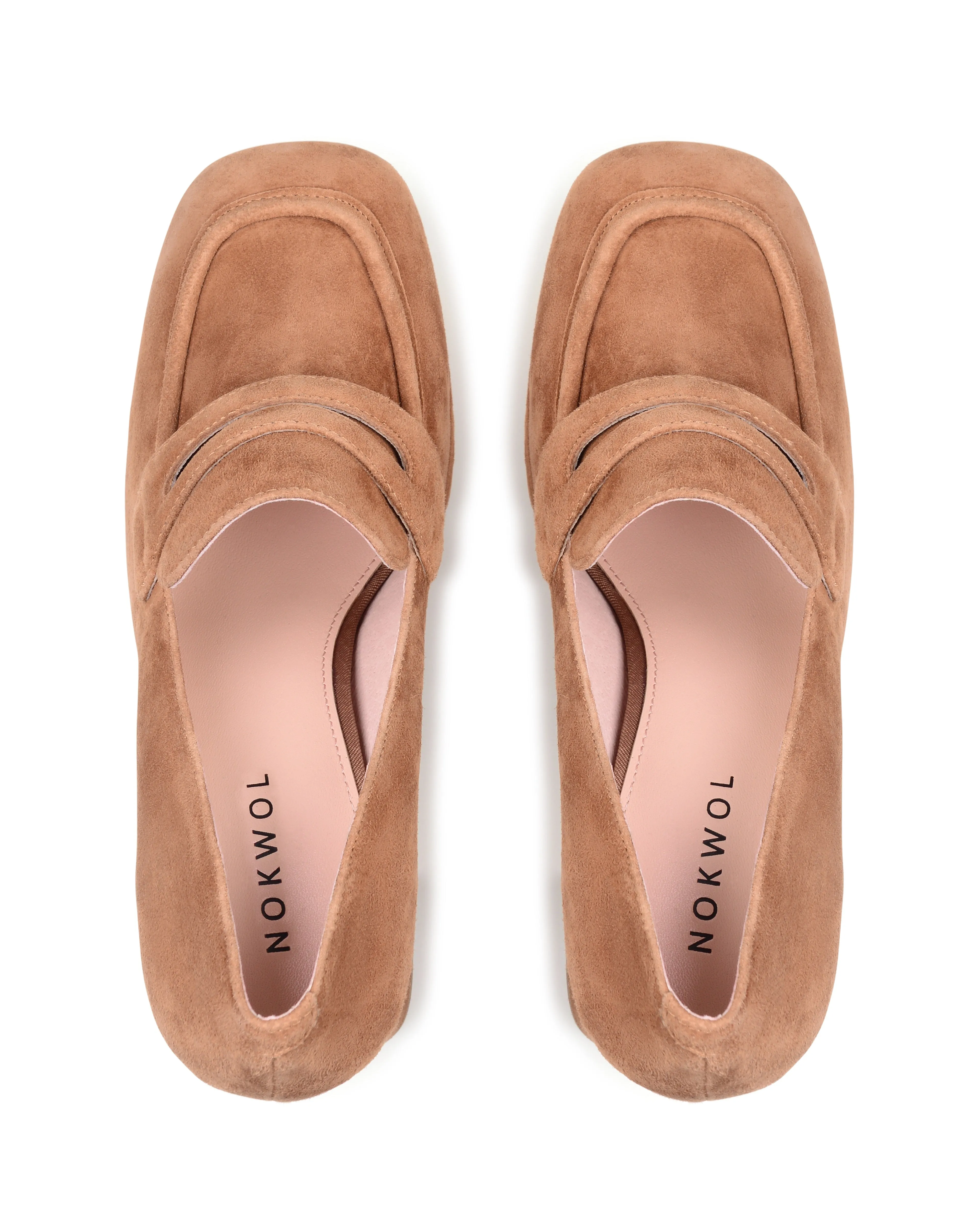 Belle Cognac Suede