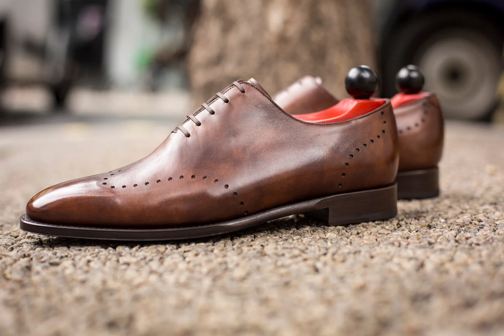 Bellingham - MTO - Copper Museum Calf - LPB Last - Single Leather Sole