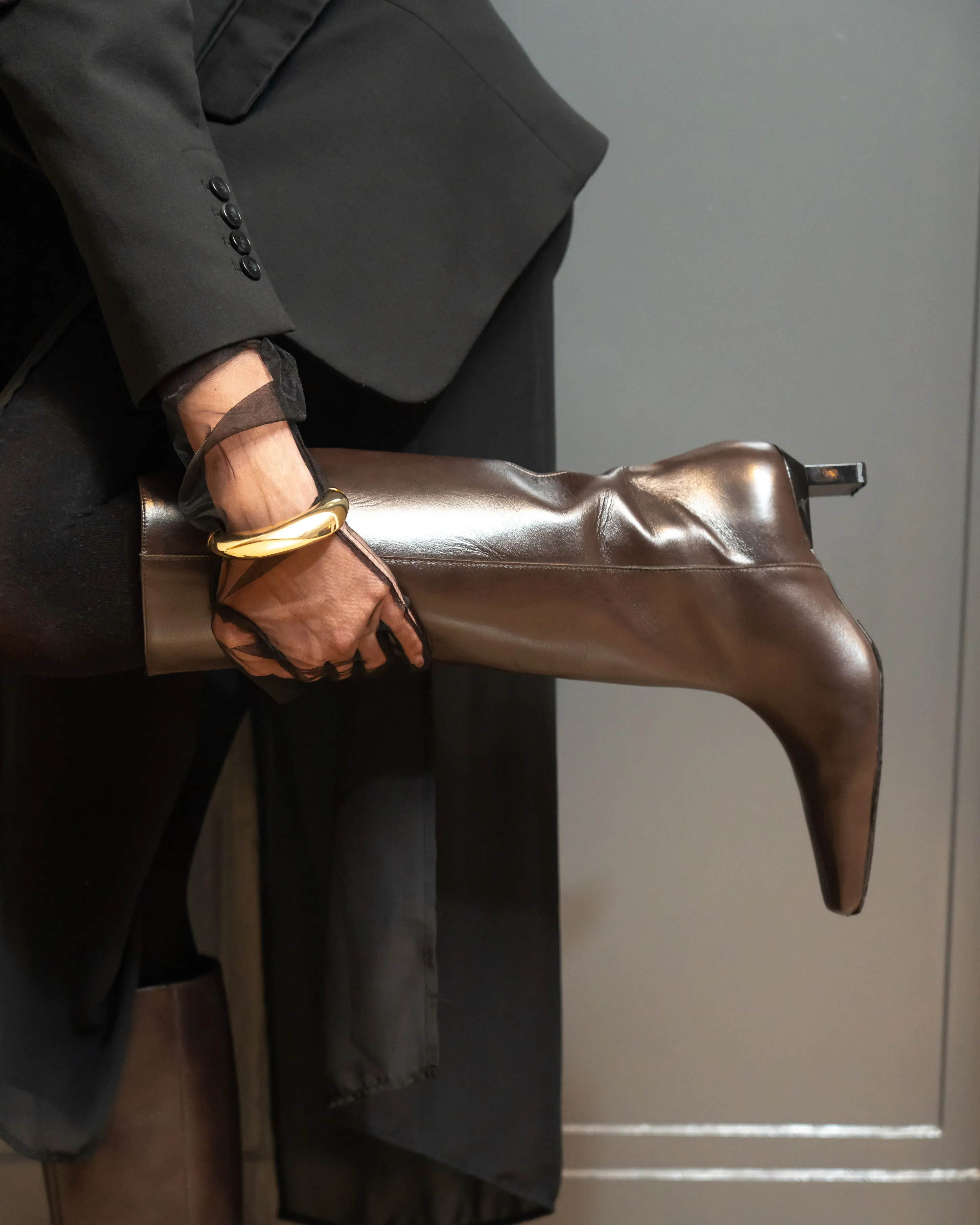Blanzy Brown Leather