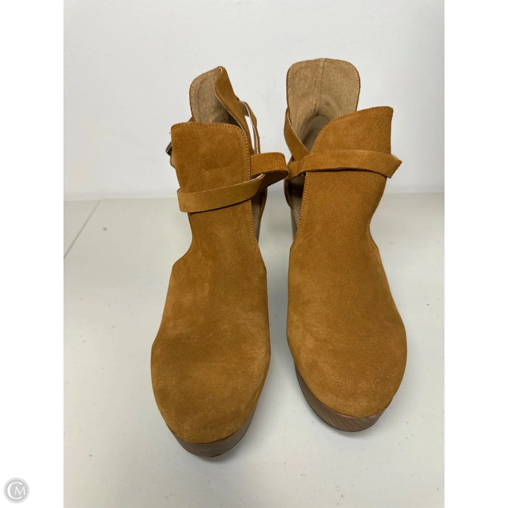 Boots Ankle Heels By Free People In Tan, Size: 9
