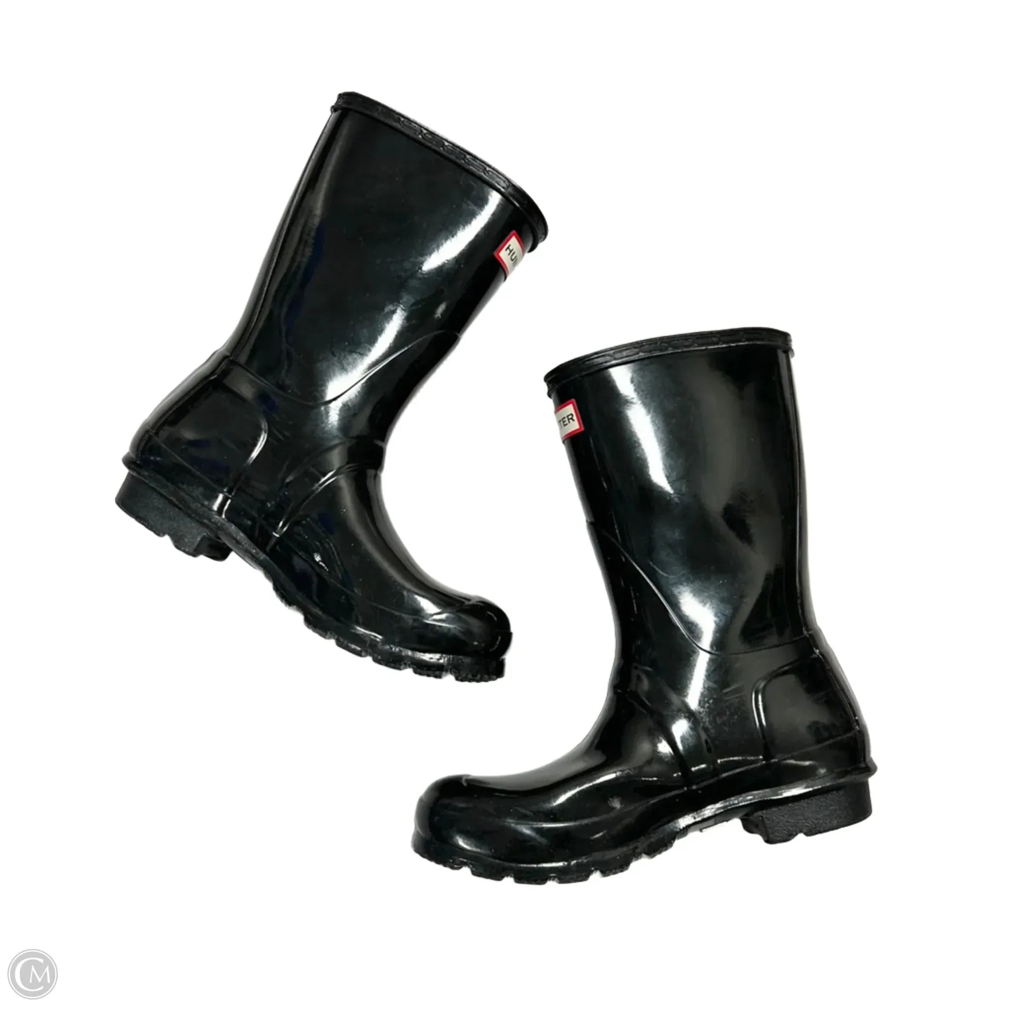 Boots Rain By Hunter In Black, Size: 6