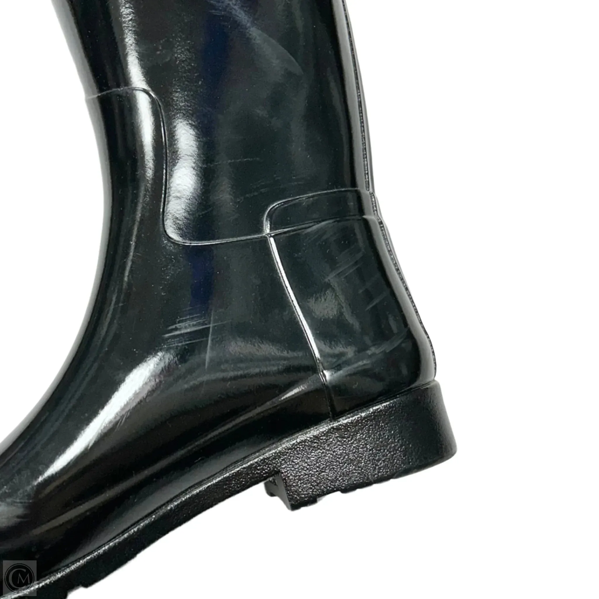 Boots Rain By Hunter In Black, Size: 8