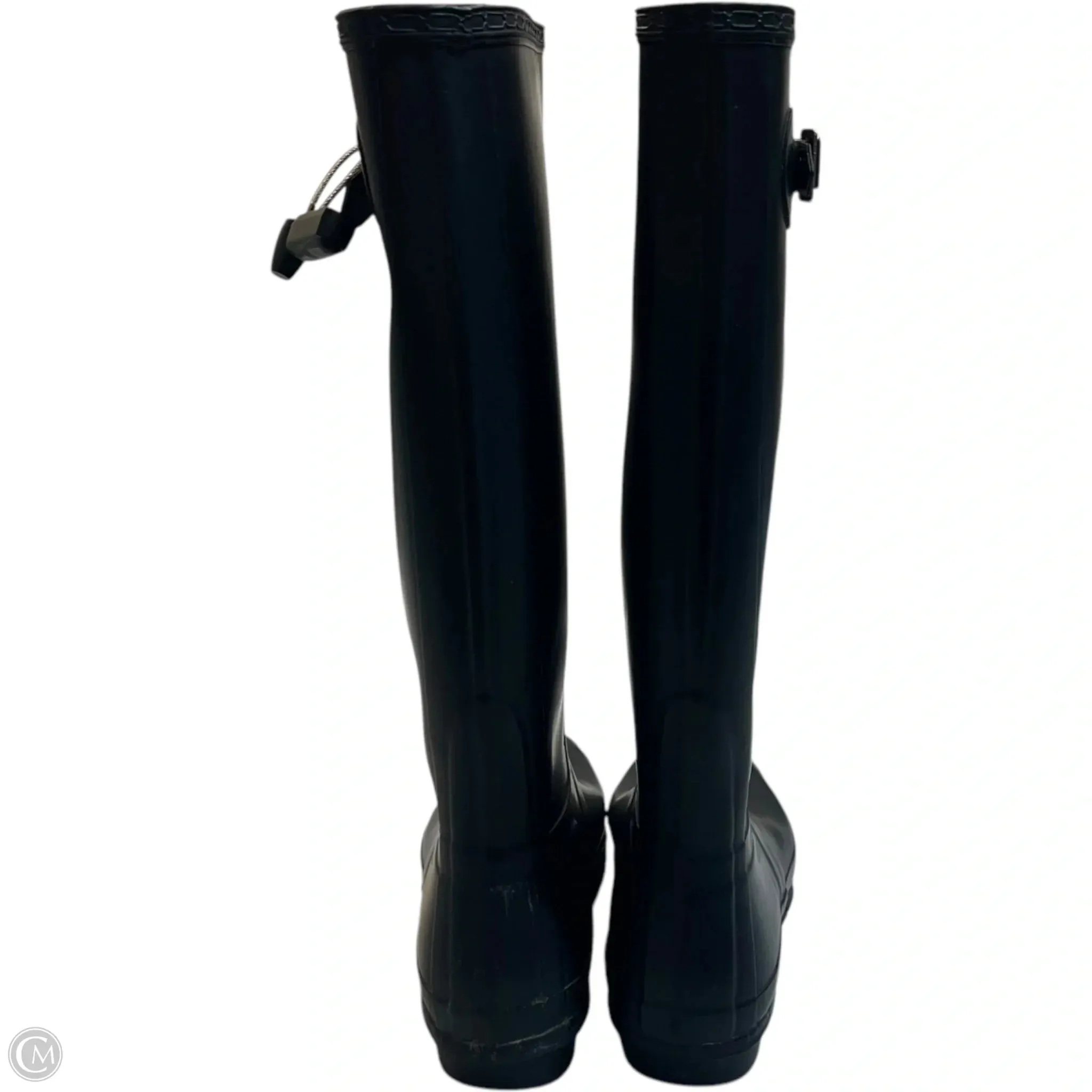 Boots Rain By Hunter In Black, Size: 9