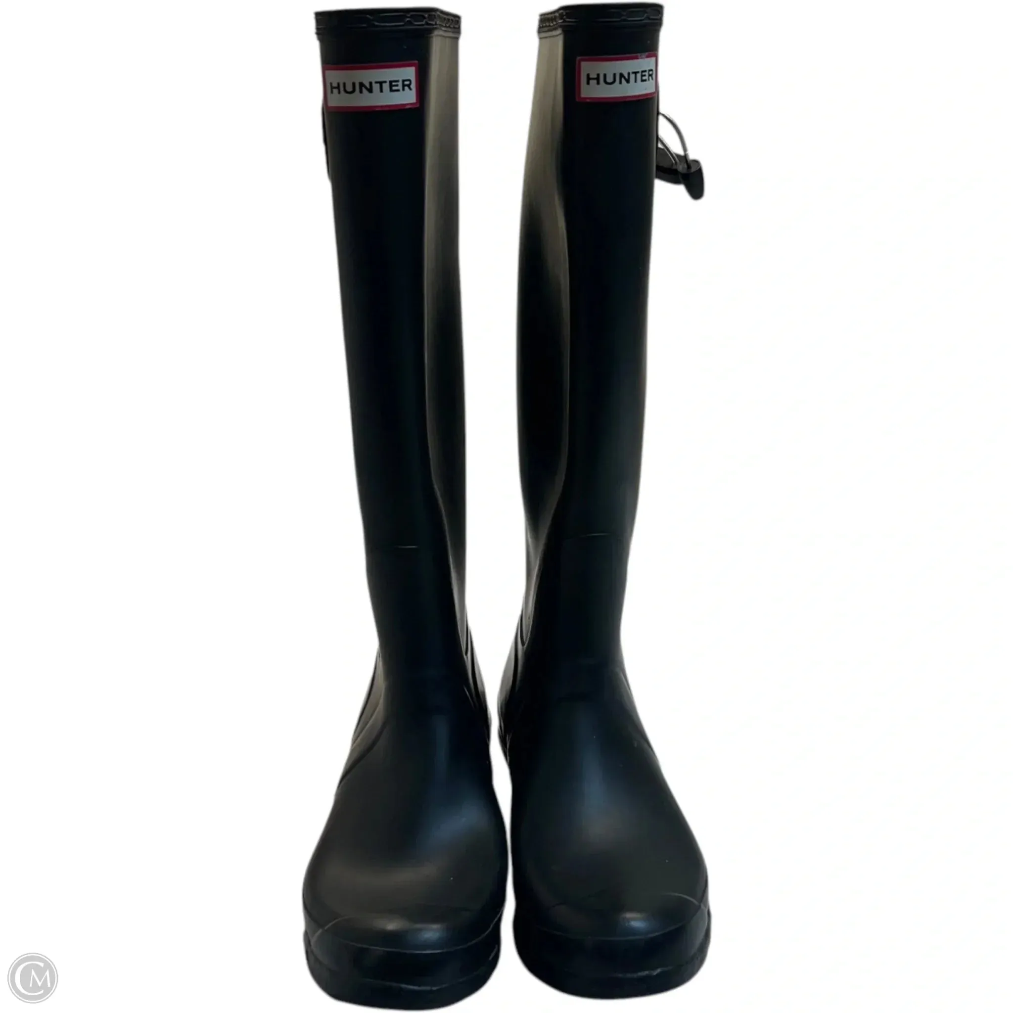 Boots Rain By Hunter In Black, Size: 9