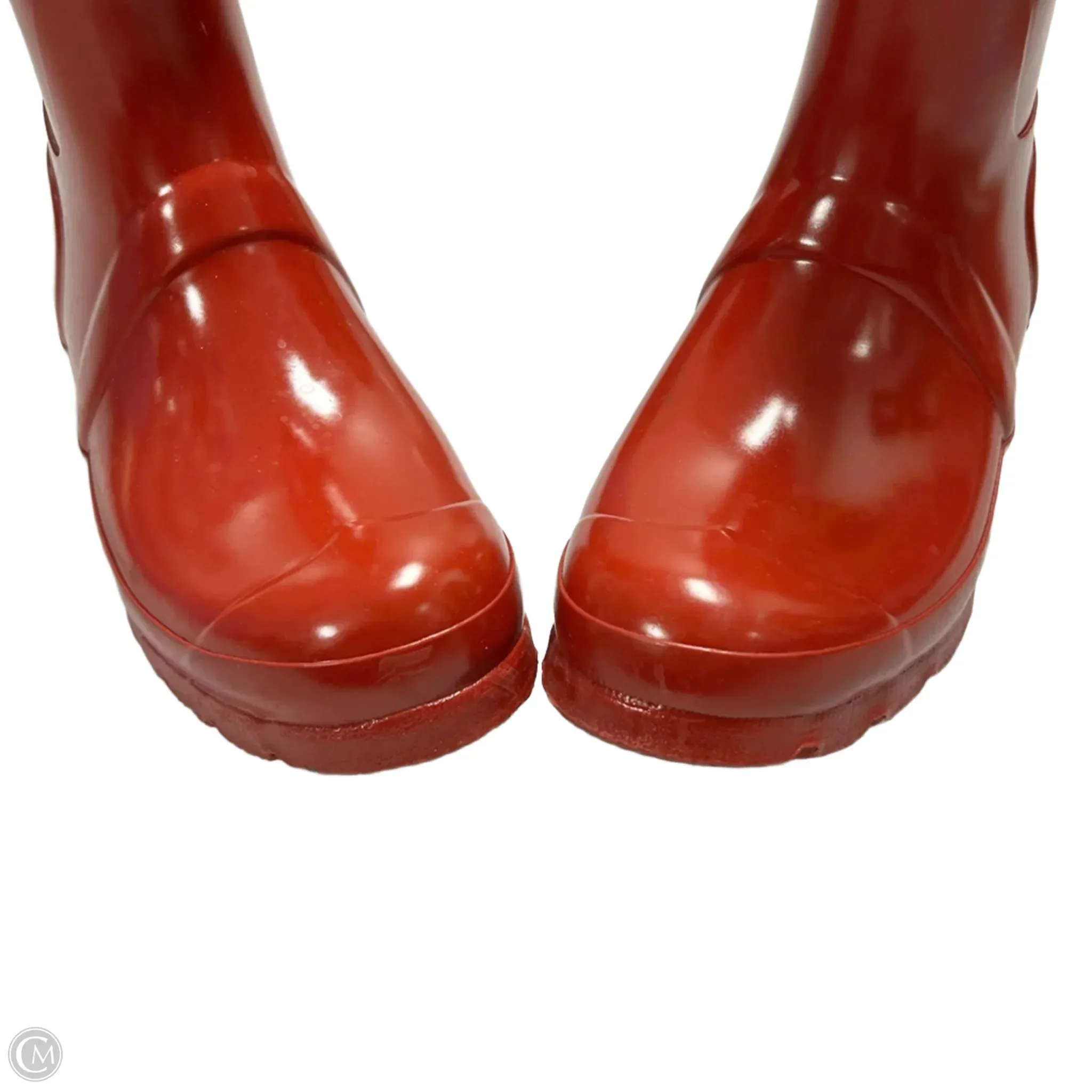 Boots Rain By Hunter In Red, Size: 6