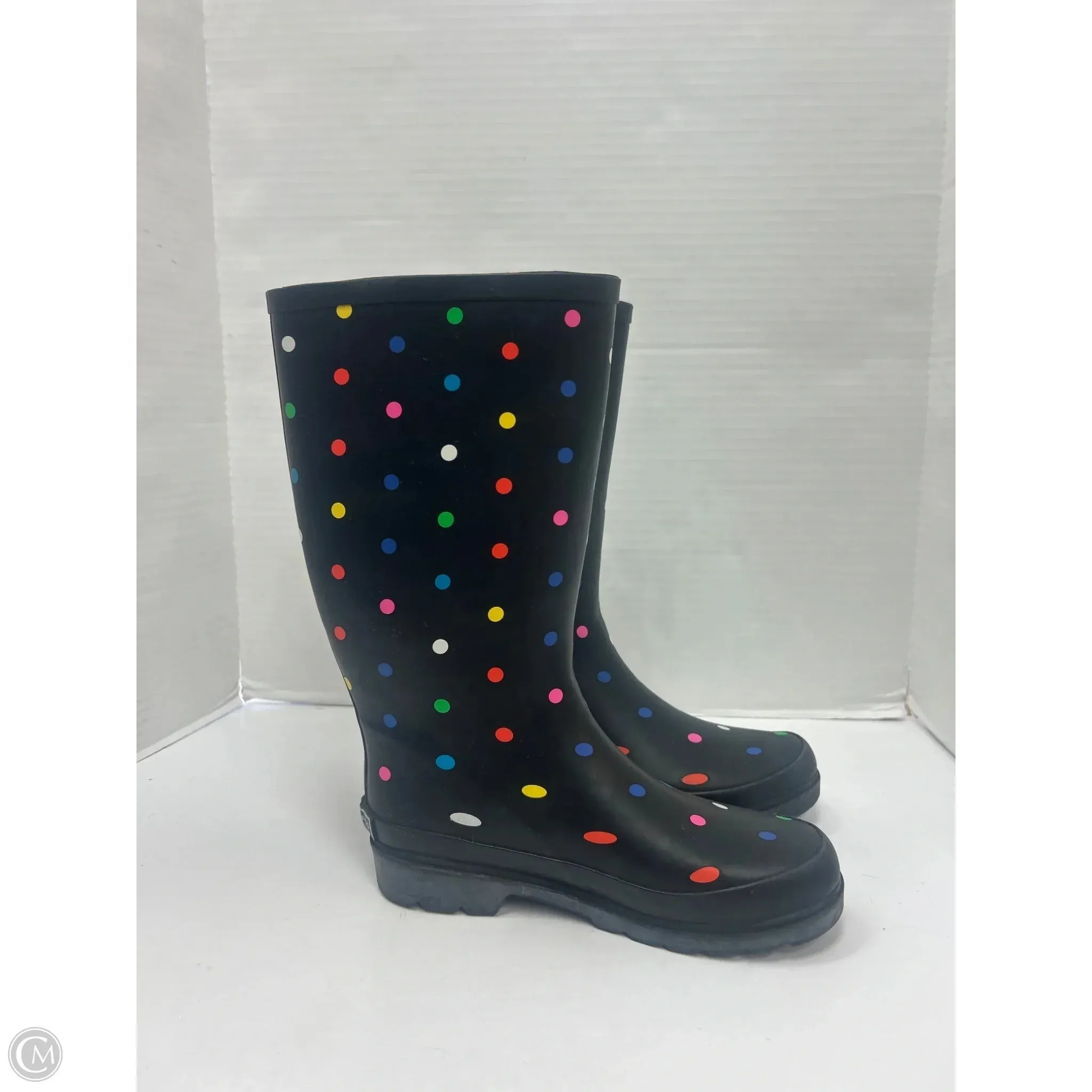 Boots Rain By London Fog In Black, Size: 7