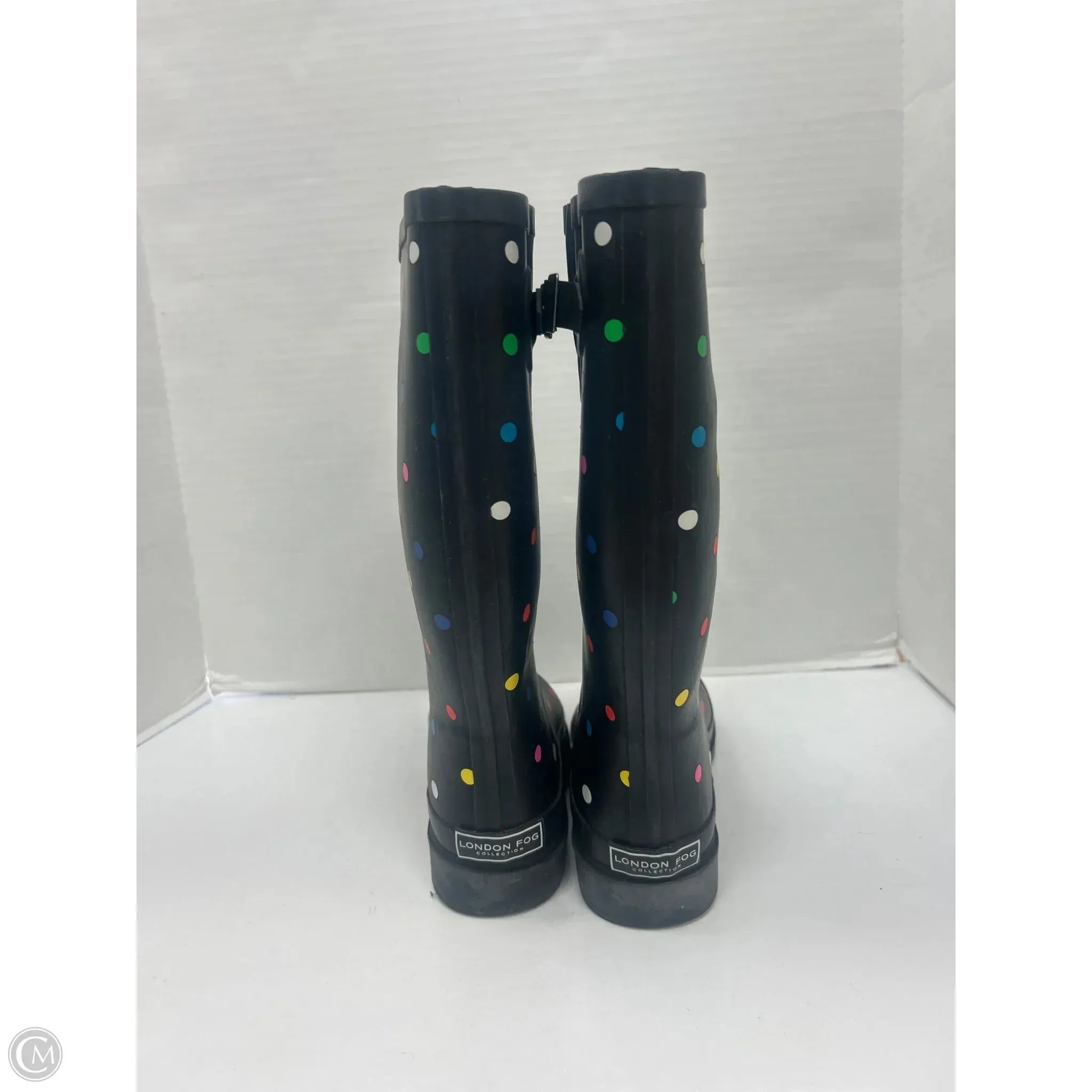 Boots Rain By London Fog In Black, Size: 7