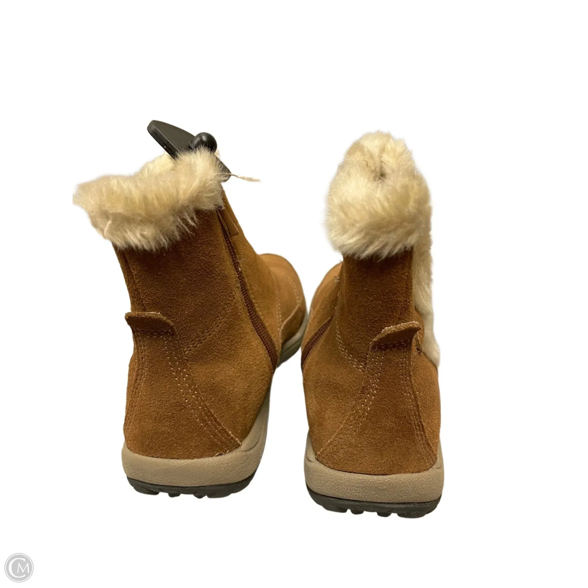 Boots Snow By Easy Spirit In Brown, Size: 7.5
