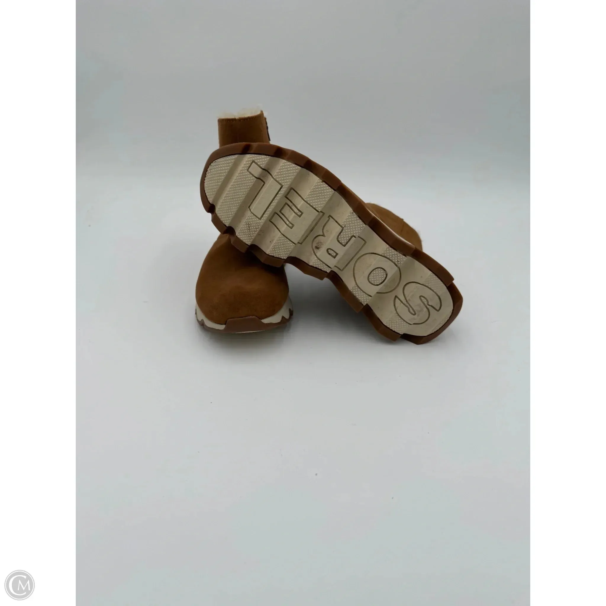 Boots Snow By Sorel In Brown, Size: 7