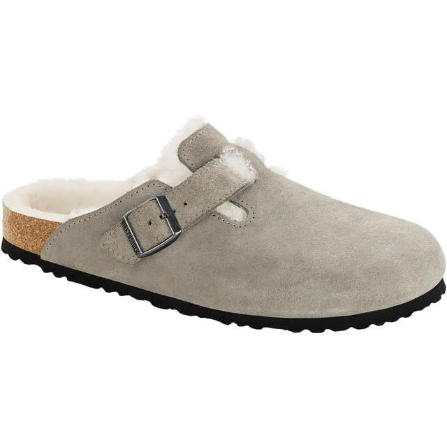 Boston Shearling Suede Leather