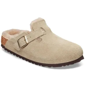 Boston Shearling Suede Leather
