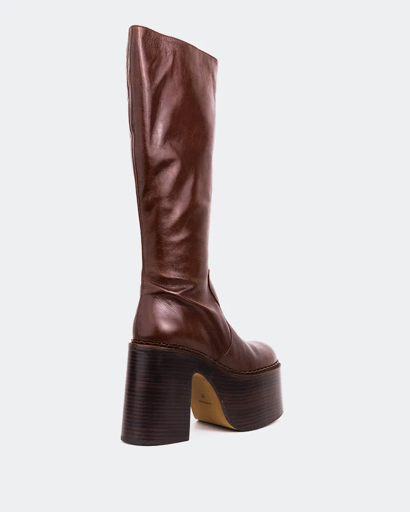 Bowie Chestnut Leather