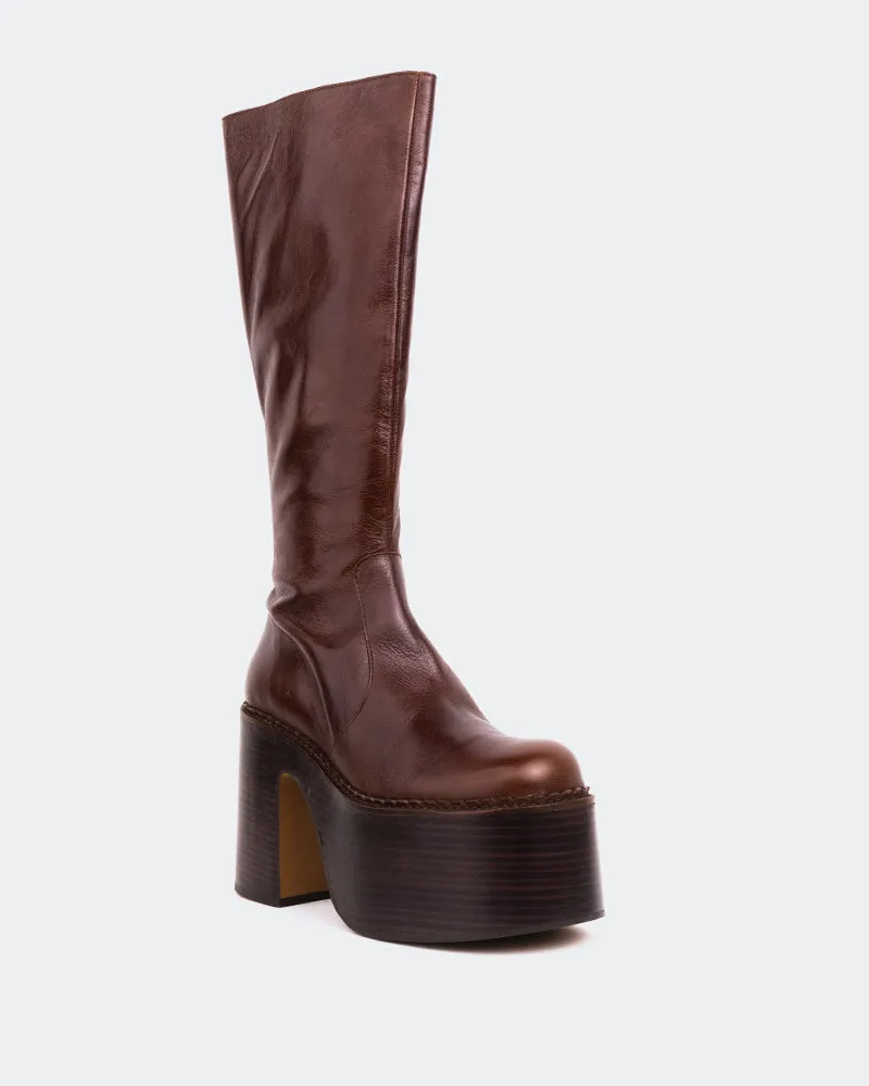 Bowie Chestnut Leather