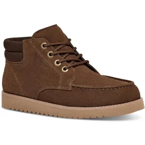 Braan Mens Two Tone Man Made Derby Shoes