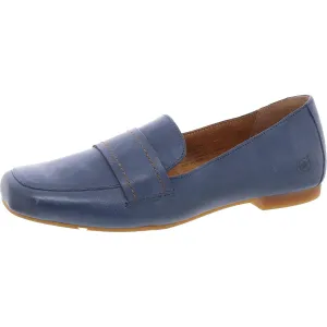 BRANCA Womens Padded Insole Leather Loafers