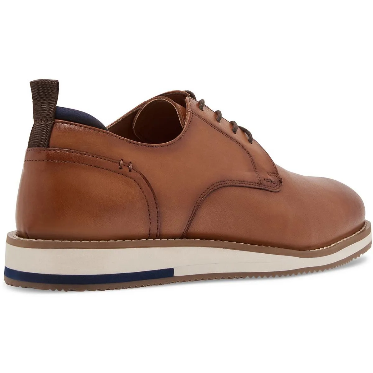 Brookes Mens Embellished Leather Derby Shoes