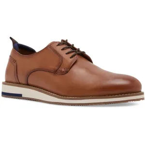 Brookes Mens Embellished Leather Derby Shoes