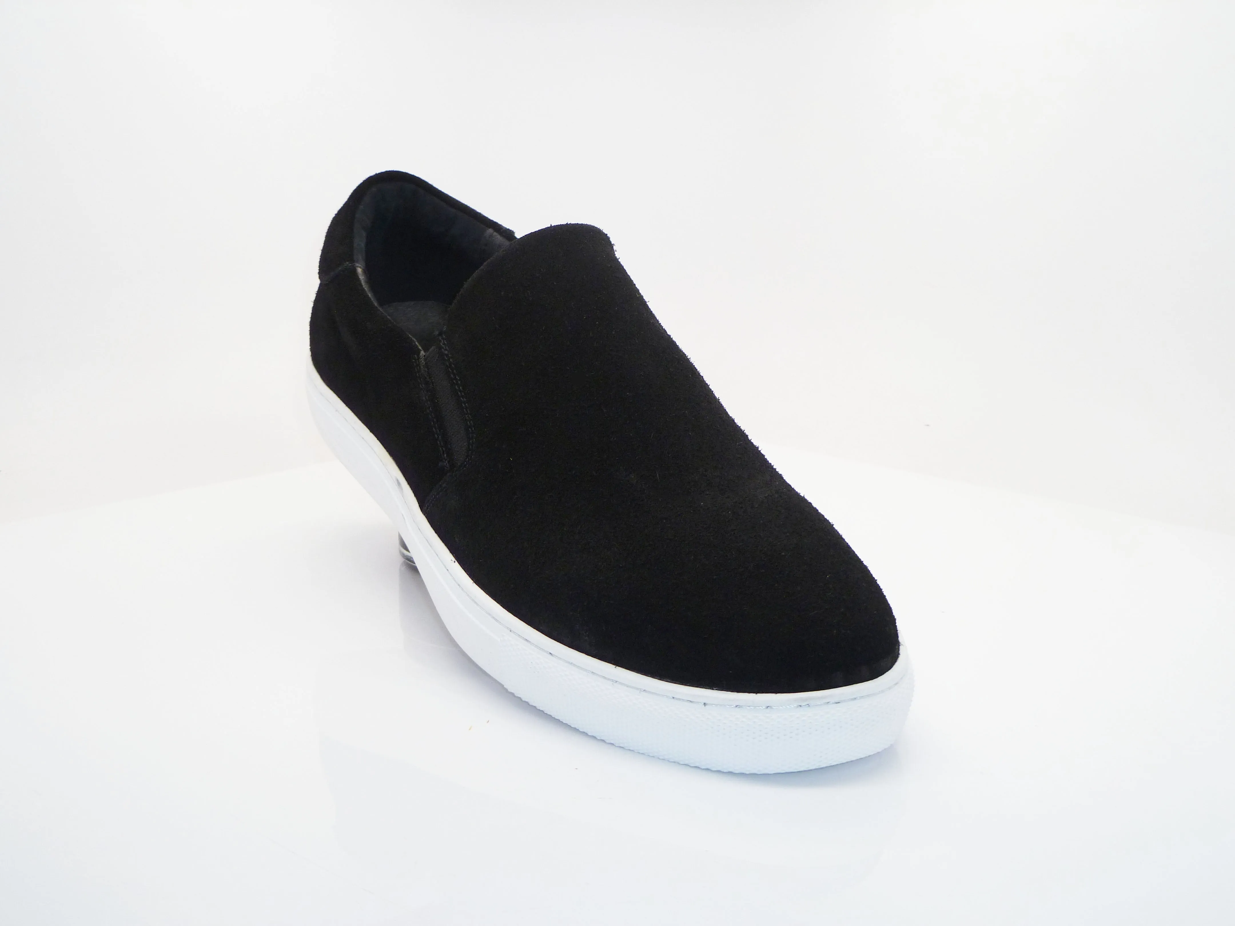 Carrucci by Maurice Suede Slip-On Sneaker Black