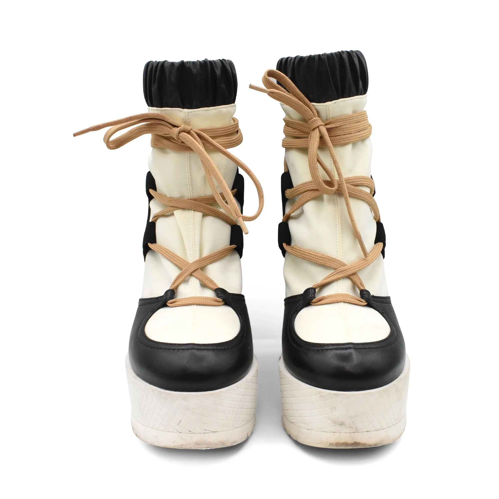 Chanel Wedge Boots - Women's 37.5