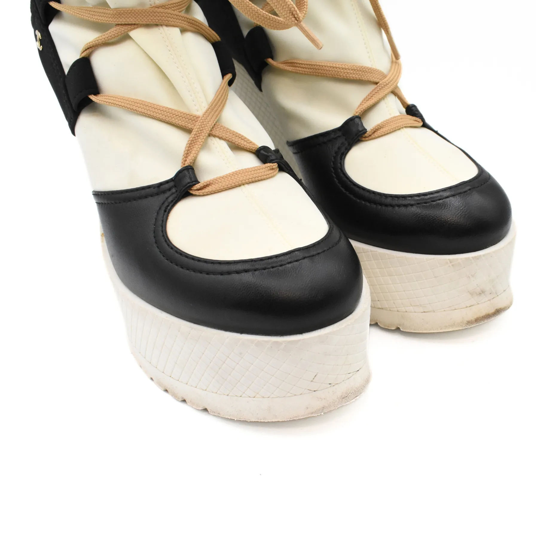 Chanel Wedge Boots - Women's 37.5