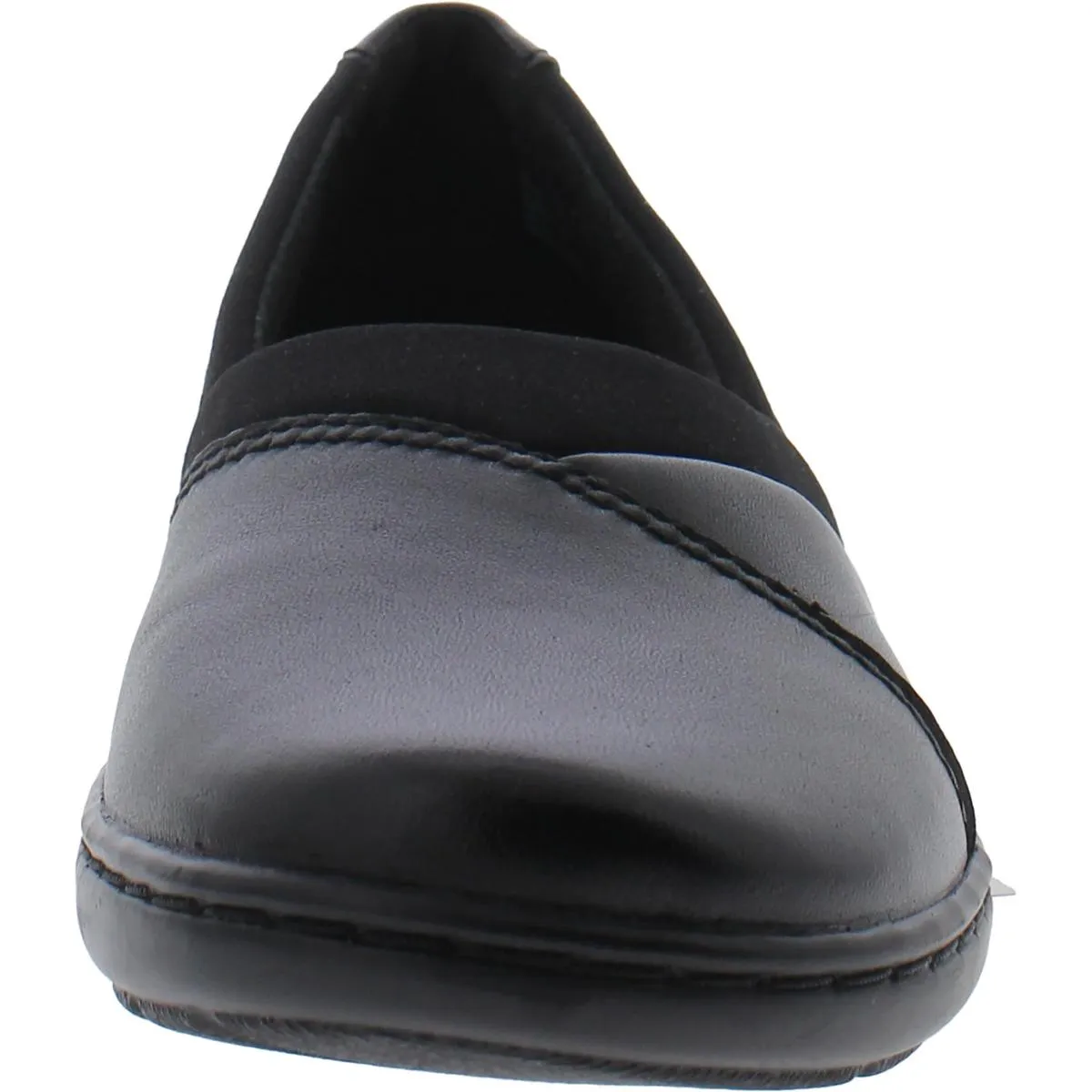 Cora Charm Womens Leather Slip On Loafers