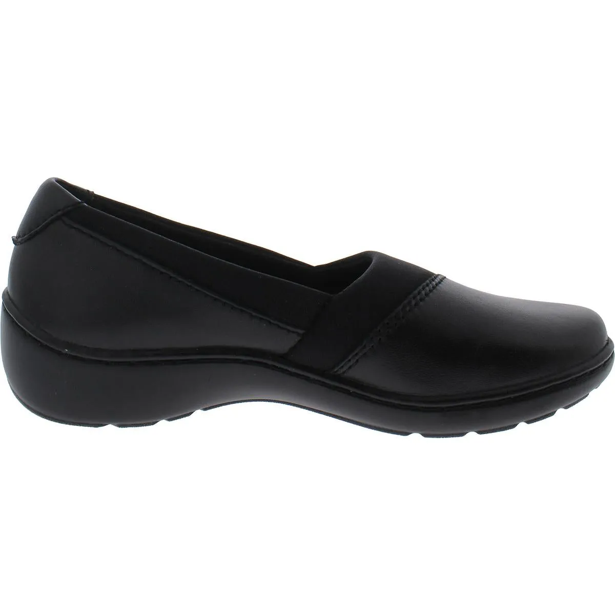 Cora Charm Womens Leather Slip On Loafers