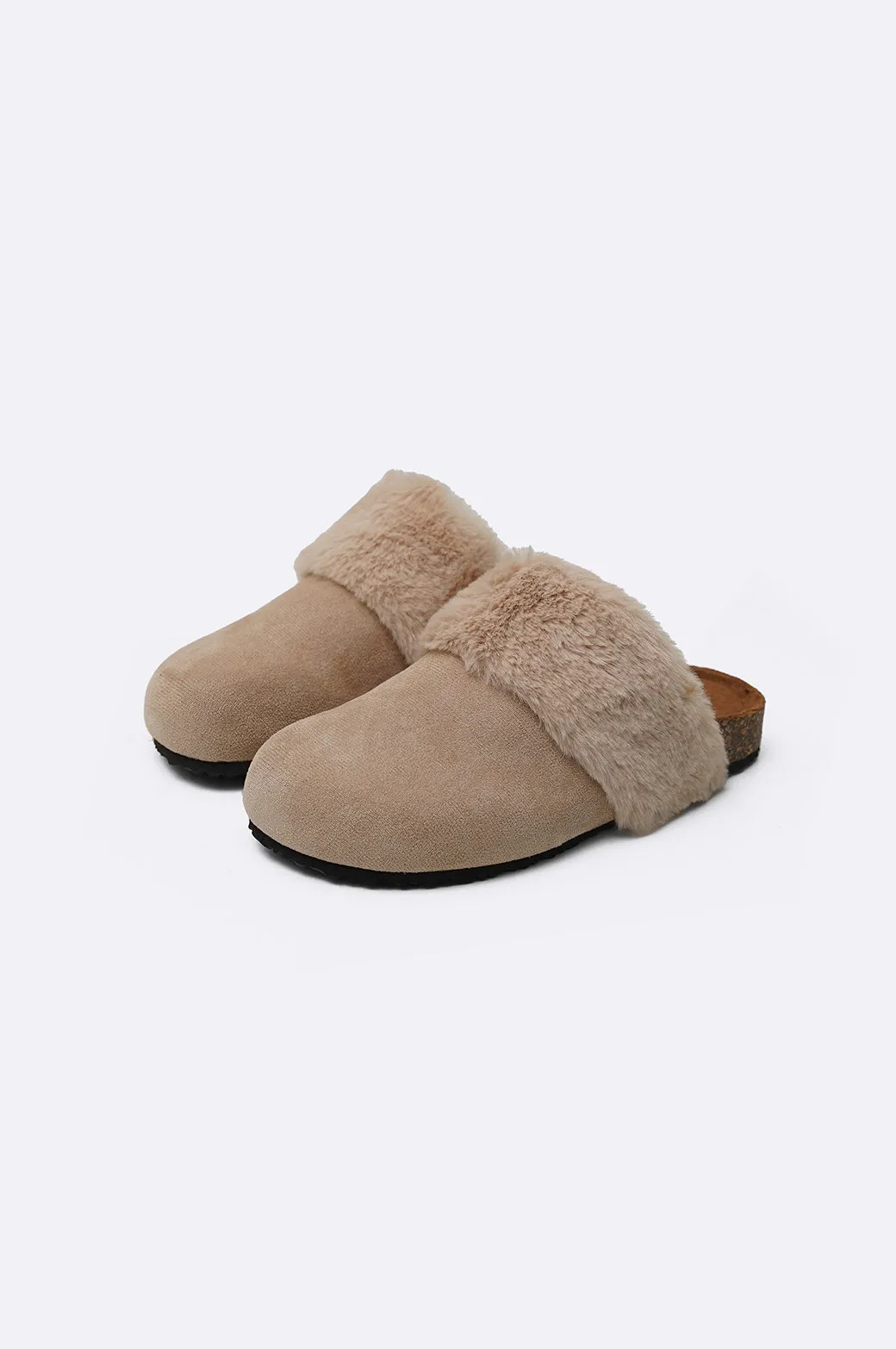 COSY FUR SLIPPERS