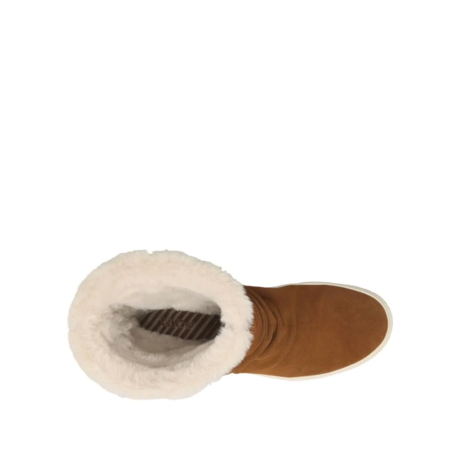 Cozy Chic Mid-Calf Lined Boot In Chestnut