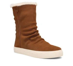 Cozy Chic Mid-Calf Lined Boot In Chestnut