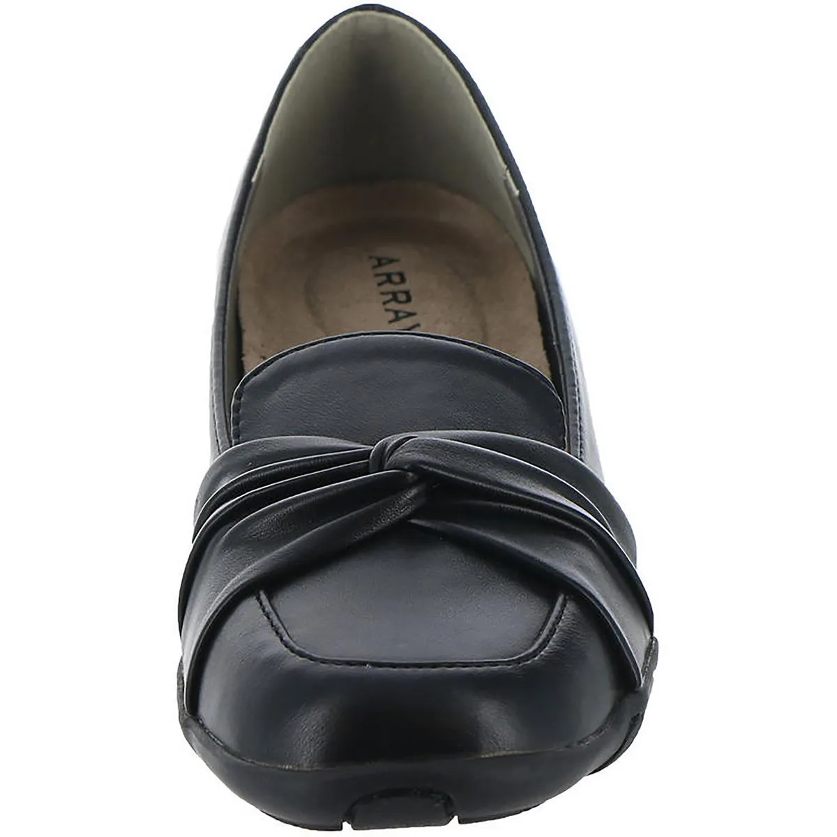 Daisy Womens Faux Leather Slip-On Loafers