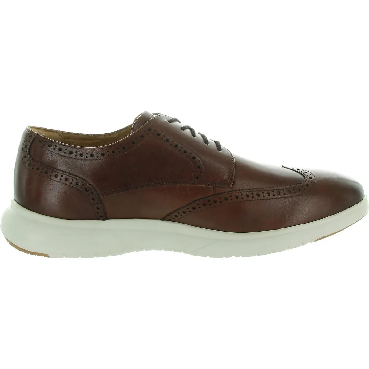 Dash Mens Leather Wingtip Oxfords