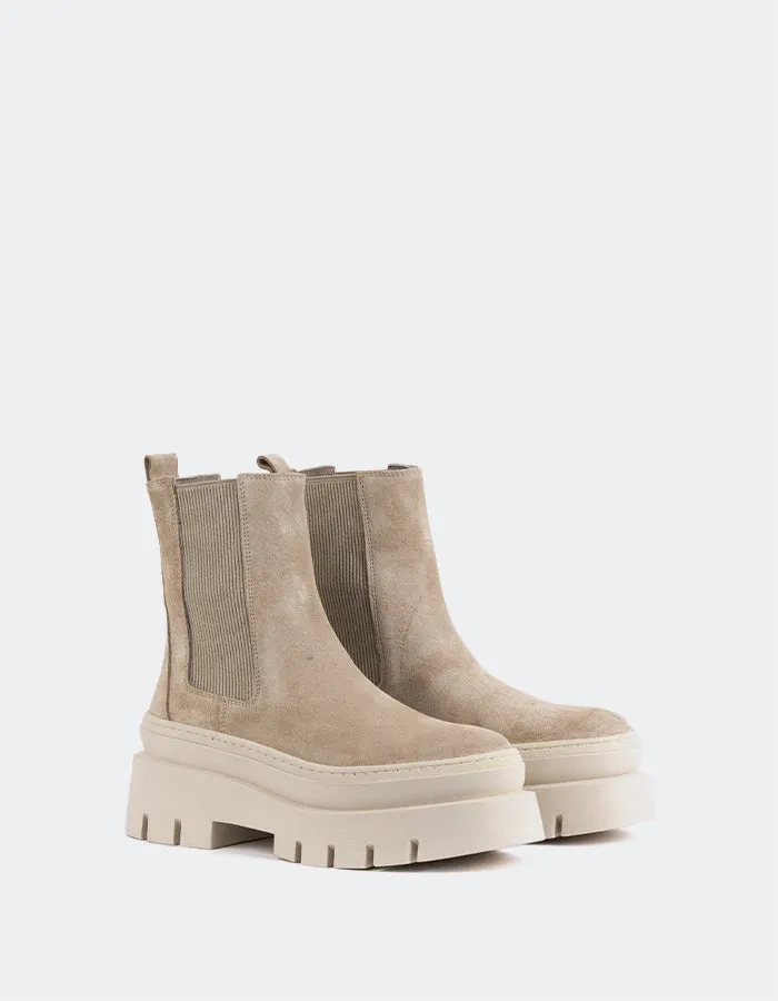 Delya Beige Suede
