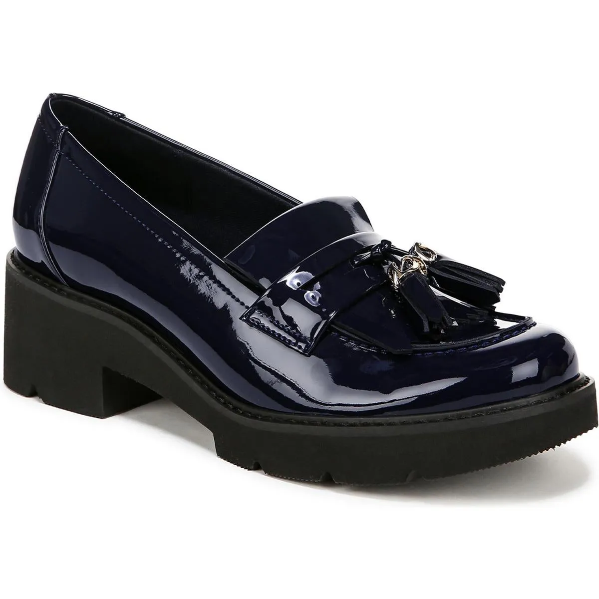 Desmond Womens Leather Penny Loafers