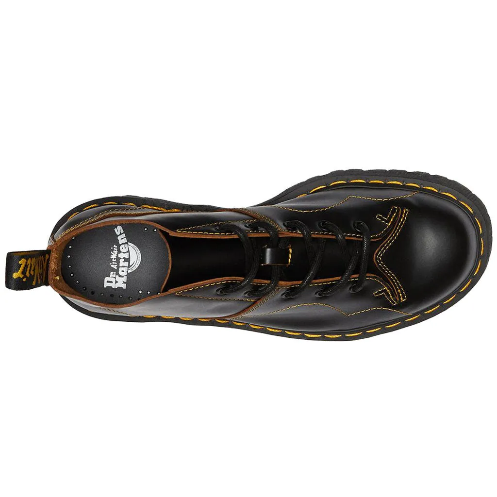 Dr. Martens Church Quad Leather Unisex Platform Boots