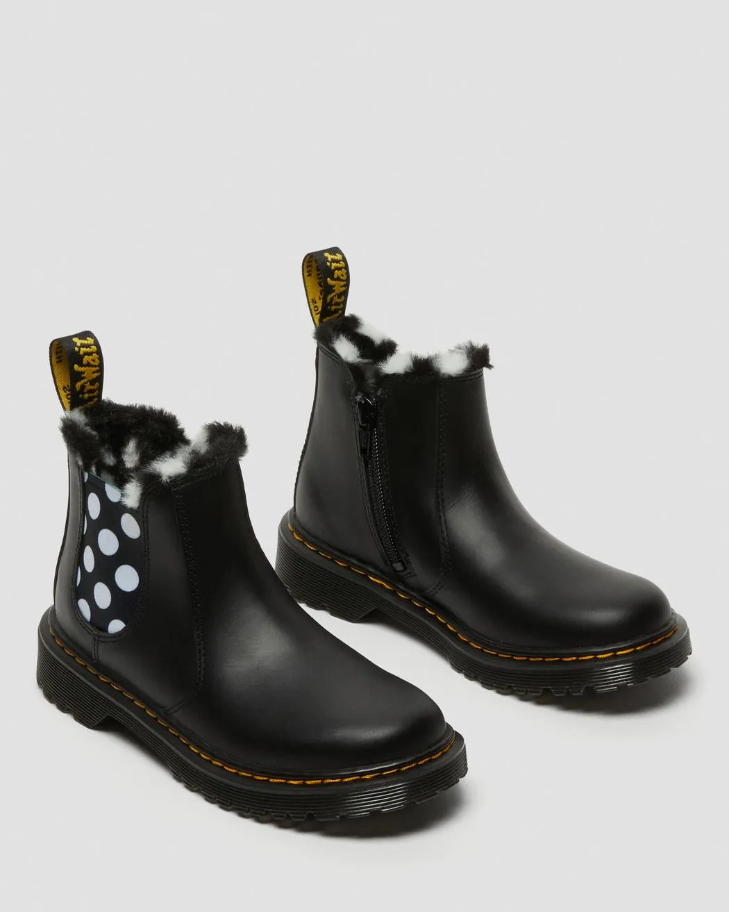 Dr.Martens Junior 2976 Leonore Faux Fur